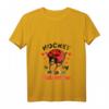Damen Hockey Is My Valentine Valentinstag Eishockey Liebe T-Shirt mit V-Ausschnitt – Lustiges Geschenk für Fans, Paare und Eishockeyliebhaber