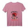 Damen Hockey Is My Valentine Valentinstag Eishockey Liebe T-Shirt mit V-Ausschnitt – Lustiges Geschenk für Fans, Paare und Eishockeyliebhaber