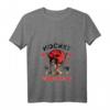 Damen Hockey Is My Valentine Valentinstag Eishockey Liebe T-Shirt mit V-Ausschnitt – Lustiges Geschenk für Fans, Paare und Eishockeyliebhaber