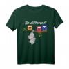 Be Different! Damen & Herren Lustiges Elefanten & Eulen T-Shirt mit Spruch – Für Tierliebhaber & Individualisten