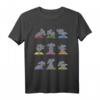 Lustiges Elefanten Yoga T-Shirt mit bunten Yogamatten – Perfekt als Geschenk für Yoga-Liebhaber, Geburtstags- & Weihnachtsgeschenk
