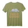 Offizielles Schlafshirt Pyjama Nachthemd Elefant – Lustiges Geschenk für Langschläfer, Nachteulen und Schlafliebhaber, Damen und Herren