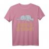 Offizielles Schlafshirt Pyjama Nachthemd Elefant – Lustiges Geschenk für Langschläfer, Nachteulen und Schlafliebhaber, Damen und Herren