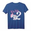 Süßes Elefanten Geburtstagsshirt für 2 Jahre - Lustiges Geschenk für Mädchen und Jungen zum Geburtstag, Kindergarten & Feier