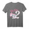 Süßes Elefanten Geburtstagsshirt für 2 Jahre - Lustiges Geschenk für Mädchen und Jungen zum Geburtstag, Kindergarten & Feier