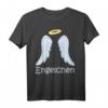 Engelchen Egel Kostüm für Fasching & Karneval - Lustiges Partnerlook T-Shirt für Frauen und Männer, Junggesellenabschied & Familienfeier