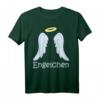 Engelchen Egel Kostüm für Fasching & Karneval - Lustiges Partnerlook T-Shirt für Frauen und Männer, Junggesellenabschied & Familienfeier