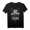 So sieht ein richtig cooler Cousin aus - Lustiges Geschenk T-Shirt für Weihnachten, Geburtstag & Vatertag