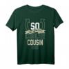 So sieht ein richtig cooler Cousin aus - Lustiges Geschenk T-Shirt für Weihnachten, Geburtstag & Vatertag