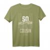 So sieht ein richtig cooler Cousin aus - Lustiges Geschenk T-Shirt für Weihnachten, Geburtstag & Vatertag