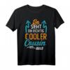 So sieht ein richtig cooler Cousin aus! Vintage Spruch T-Shirt – Lustiges und stylishes Geschenk für Ihren Cousin