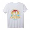 Befördert zum großen Cousin 2023 Vintage Retro T-Shirt – Perfekt für Schwangerschaftsverkündung & Baby-News in der Familie