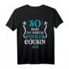 So sieht ein richtig cooler Cousin aus! Vintage Spruch T-Shirt – Originelles Geschenk für den besten Cousin