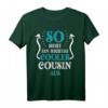 So sieht ein richtig cooler Cousin aus! Vintage Spruch T-Shirt – Originelles Geschenk für den besten Cousin