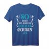 So sieht ein richtig cooler Cousin aus! Vintage Spruch T-Shirt – Originelles Geschenk für den besten Cousin
