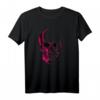 Pink Totenkopf Grafik T-Shirt – Perfektes Geschenk zu Weihnachten oder Geburtstag für Freunde, Familie & Rebellische Styles