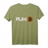 Vintage BTC Bitcoin Cryptocurrency Plan B T-Shirt - Unisex Digital Currency Grafikshirt für Krypto-Enthusiasten und Investoren