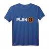 Vintage BTC Bitcoin Cryptocurrency Plan B T-Shirt - Unisex Digital Currency Grafikshirt für Krypto-Enthusiasten und Investoren