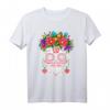 Valentinstag T-Shirt mit Dia de Los Muertos Blumenmotiv – Trendiges mexikanisches Geschenk für Liebe und Feierlichkeiten