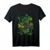 Irland Glücksbringer Kobold Hut T-Shirt mit Kleeblatt – Irisches Symbol und Glücksbringer Design für Irland-Fans