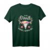 Damen Dirndl T-Shirt für Oktoberfest, lustiges Trachtenshirt mit Hirsch Geweih, schwarz, XL – Perfekt für Volksfeste & Zeltfeste