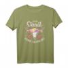 Damen Dirndl T-Shirt für Oktoberfest, lustiges Trachtenshirt mit Hirsch Geweih, schwarz, XL – Perfekt für Volksfeste & Zeltfeste
