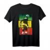 HapDeer Rasta Tricolour Football T-Shirt - Official Merchandise für Fußballfans und Geburtstagsfeiern