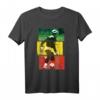 HapDeer Rasta Tricolour Football T-Shirt - Official Merchandise für Fußballfans und Geburtstagsfeiern