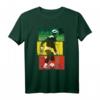 HapDeer Rasta Tricolour Football T-Shirt - Official Merchandise für Fußballfans und Geburtstagsfeiern