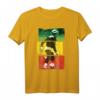 HapDeer Rasta Tricolour Football T-Shirt - Official Merchandise für Fußballfans und Geburtstagsfeiern