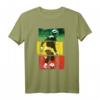 HapDeer Rasta Tricolour Football T-Shirt - Official Merchandise für Fußballfans und Geburtstagsfeiern