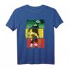 HapDeer Rasta Tricolour Football T-Shirt - Official Merchandise für Fußballfans und Geburtstagsfeiern