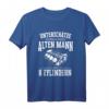 Unterschätze Nie Alten Mann mit 8 Zylinder V8 Motor T-Shirt – Perfekt für Rentner, KFZ-Mechaniker & Autoenthusiasten