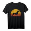 Retro Dobermann Dog Mom Dog Dad T-Shirt - Vintage Hundemotiv für Hundeliebhaber, Trainer & Feiertagsgeschenke