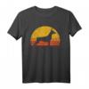Retro Dobermann Dog Mom Dog Dad T-Shirt - Vintage Hundemotiv für Hundeliebhaber, Trainer & Feiertagsgeschenke