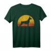 Retro Dobermann Dog Mom Dog Dad T-Shirt - Vintage Hundemotiv für Hundeliebhaber, Trainer & Feiertagsgeschenke