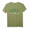 Lehman Brothers 2008 Risk Management Dept T-Shirt - Klassisches Finanzkrisen-Design, Doppelgenähter Saum