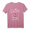 Oktoberfest Damen T-Shirt mit lustigem Spruch 'Mein Dirndl hob i ned gefunden' – Traditionelles bayrisches Trachten-Outfit für Wiesn & Volksfeste