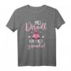 Oktoberfest Damen T-Shirt mit lustigem Spruch 'Mein Dirndl hob i ned gefunden' – Traditionelles bayrisches Trachten-Outfit für Wiesn & Volksfeste