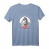 Matterhorn Schweiz XO4U Original T-Shirt – Klassisch geschnitten, langlebig mit doppelt genähtem Saum