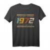 Vintage 1972 Original Birthday T-Shirt - Klassisch, Limited Edition, Retro Design für Jubiläen & Geburtstage
