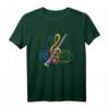 Notenschlüssel Klarinette T-Shirt – Perfektes Geschenk für Klarinettisten, Musiker & Orchester Mitglieder zu Weihnachten & Geburtstag