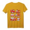 Kinder Feuerwehrfahrzeuge T-Shirt – Süßes Feuerwehrkleinkind T-Shirt als Geschenk für Kindergeburtstag & Feuerwehrparty