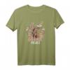 Dirndl Ersatz Trachten-Shirt für Frauen mit Hirsch und Blumen - Lustiges Oktoberfest T-Shirt für Bierzelt & Fest in Bayern