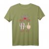 Ich bin 49 Plus Mittelfinger 50. Geburtstag T-Shirt - Lustiges Geburtstagsoutfit für Frauen, Freunde & Familie zum 50. Geburtstag