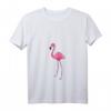 Damen Süßes Pinkes Flamingo T-Shirt mit V-Ausschnitt – Lustiges Flamingo Geschenk für Flamingo-Liebhaber & Strandurlauber