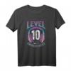 Mädchen Gamerin Level 10 Geburtstagsshirt - Cooles Zockerin T-Shirt für den 10. Geburtstag, perfekt für LAN-Partys und Gaming-Fans