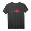 Wassermelone Melone Frucht Herzschlag EKG Vegan T-Shirt – Perfektes Geschenk für Obstliebhaber, Veganer & Vegetarier zu Weihnachten, Geburtstag & Feierlichkeiten