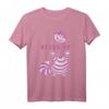 HapDeer Alice im Wunderland Cheshire Cat T-Shirt - Offizielles Wonderland Merchandise für Frauen, Männer, Jungen & Mädchen
