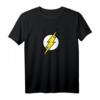 The Flash Logo T Shirt – Offiziell lizenziertes DC Comics Superhelden-Shirt für Erwachsene und Kinder